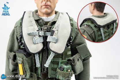 Pedido Figura Captain Mitchell - US Navy 18E Pilot marca DID XM80031 escala 1/12