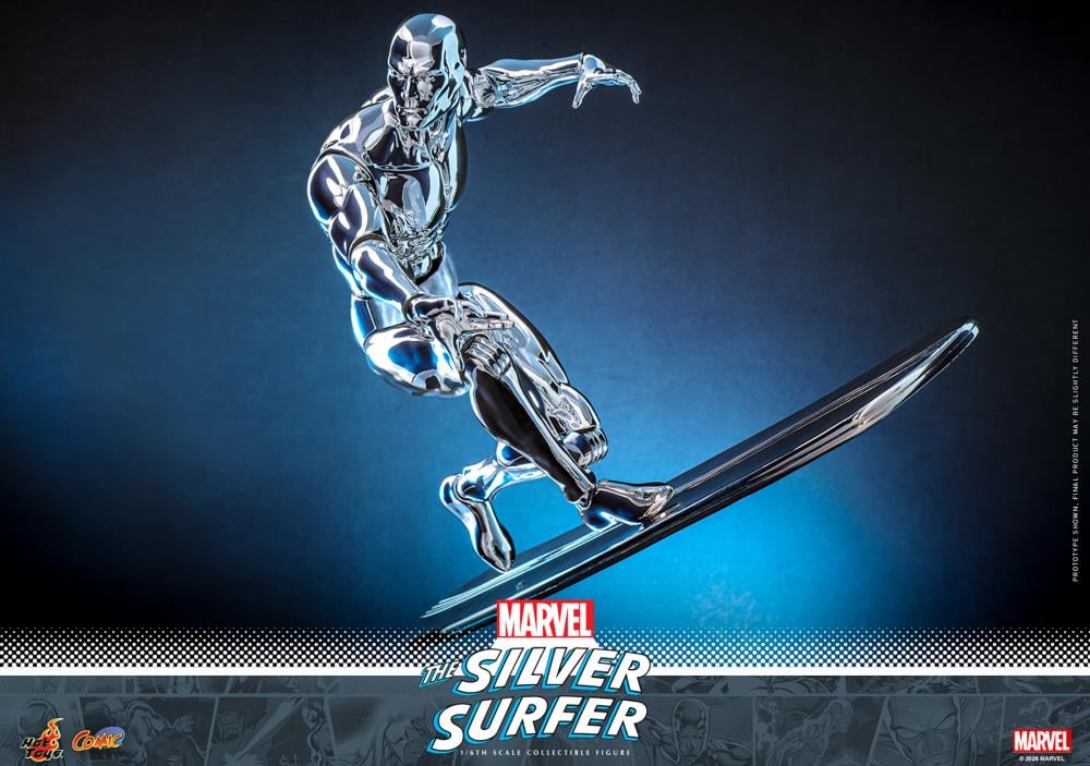 Preventa Figura Silver Surfer - Marvel Comics marca Hot Toys CMS033 escala 1/6