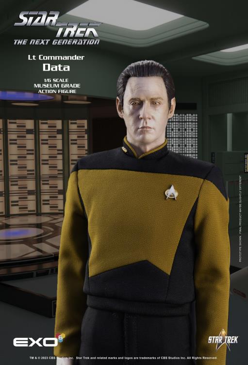 Pedido Figura Lt. Commander Data (Standard version) - Star Trek: The Next Generation marca EXO-6 EXO-01-073S escala 1/6