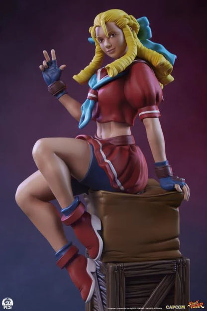 Preventa Set Estatuas Karin y E. Honda - Street Jam - Street Fighter marca PCS Collectibles escala 1/10