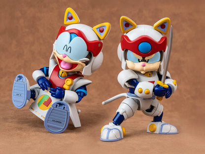 Preventa Figura Speedy (set doble) (Diecast)- Samurai Pizza Cats - AMK PRO Series - Model Kit marca Yolopark