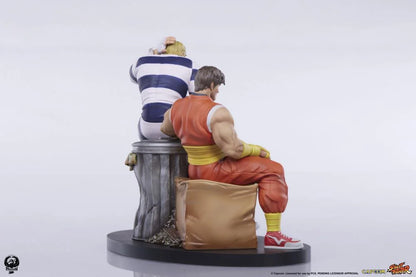 Preventa Set Estatuas Cody & Guy - Street Jam - Street Fighter marca PCS Collectibles escala 1/10