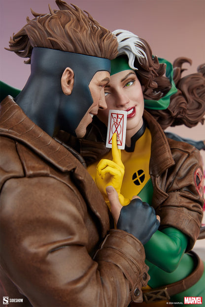 Preventa Estatua Marvel Rogue & Gambit marca Sideshow Collectibles (47 cm)