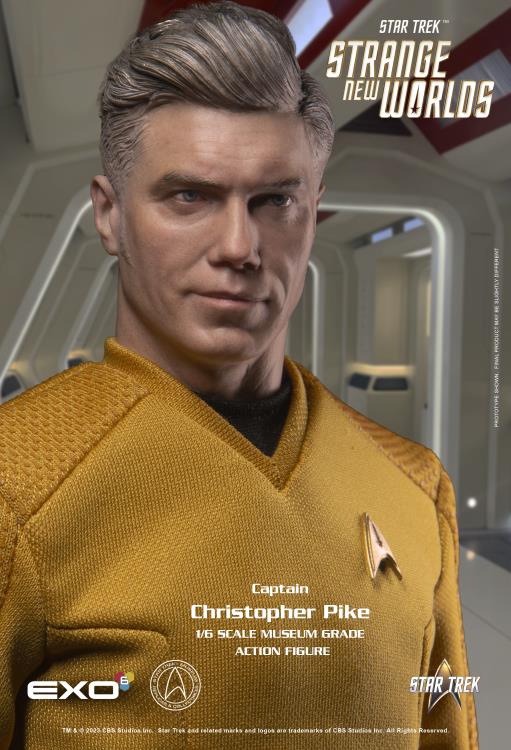 Preventa Figura Captain Christopher Pike - Star Trek: Strange New Worlds marca EXO-6 EXO-02-081 escala 1/6