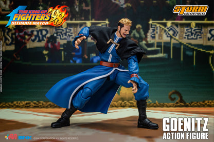 Preventa Figura GOENITZ - The King of Fighters '98 Unlimited Match marca Storm Collectibles SKKF0 escala pequeña 1/12