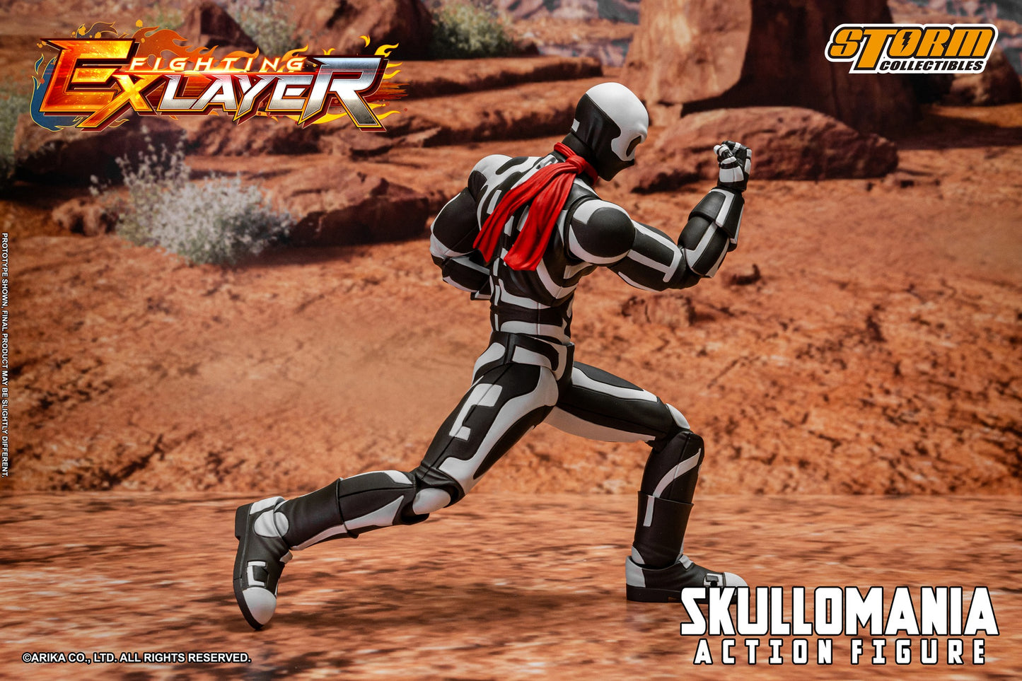 Preventa Figura SKULLOMANIA - Fighting EX Layer marca Storm Collectibles SKKF0 escala pequeña 1/12 (copia)