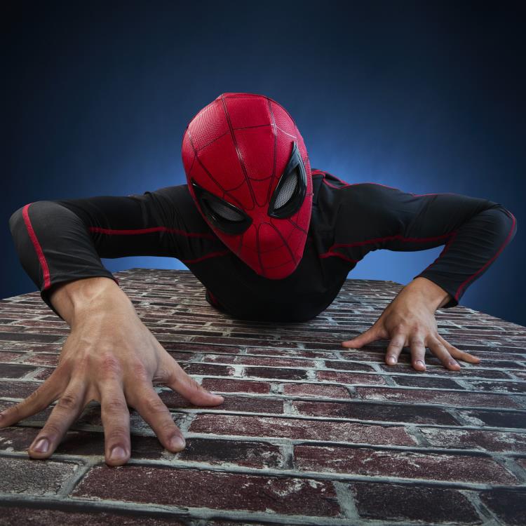 Pedido Mascara de Spider-Man (electrónica usable expresiva) - Spider-Man: Homecoming - Marvel Legends marca Hasbro escala real 1/1