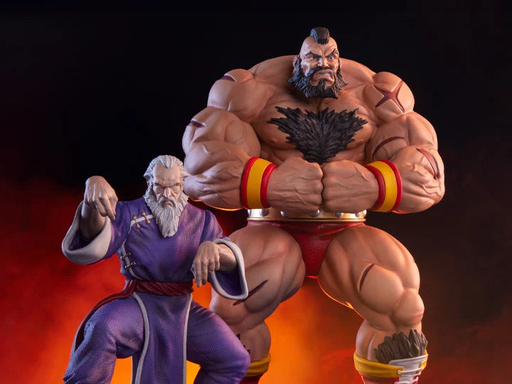 Pedido Set Estatuas Zangief & Gen - Street Jam - Street Fighter marca PCS Collectibles escala 1/10