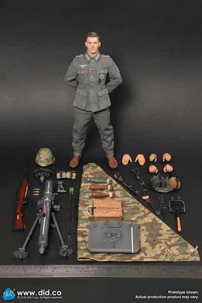 Preventa Figura Bruno - WWII German GD Infantry Mortarman marca DID D80195 escala 1/6