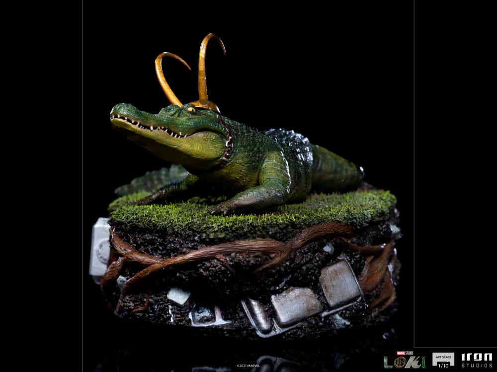Pedido Estatua Alligator Loki - Loki TV Series marca Iron Studios escala de arte 1/10