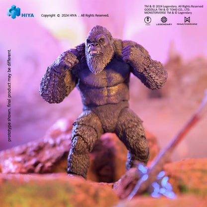 Preventa Figura Kong (Exclusiva PX Previews) - Godzilla x Kong: The New Empire - Exquisite Basic marca HIYA EBG0414 (16 cm)