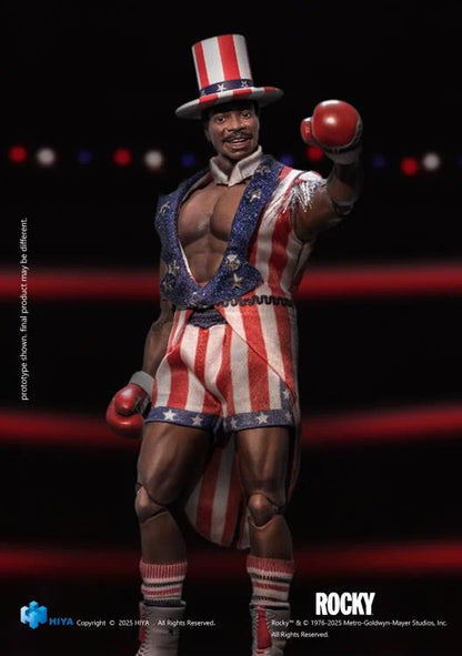 Preventa Figura Apollo Creed (PX Previews Exclusive) - Rocky I - Exquisite Super Series marca HIYA ESR0171 escala 1/12