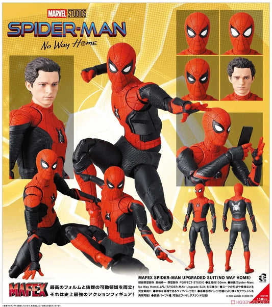 Pedido Figura Spider-Man (Upgraded Suit) - Spider-Man: No Way Home - MAFEX No.194 marca Medicom Toy escala 1/12
