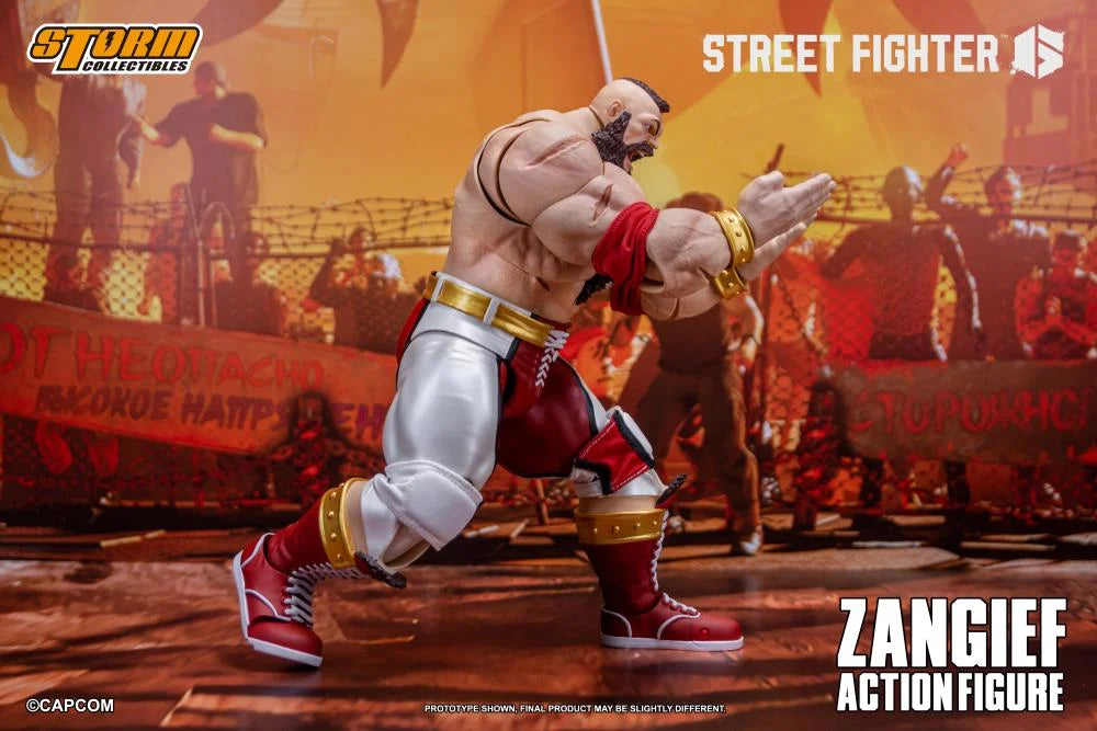 Pedido Figura Zangief - Street Fighter 6 marca Storm Collectibles escala 1/12