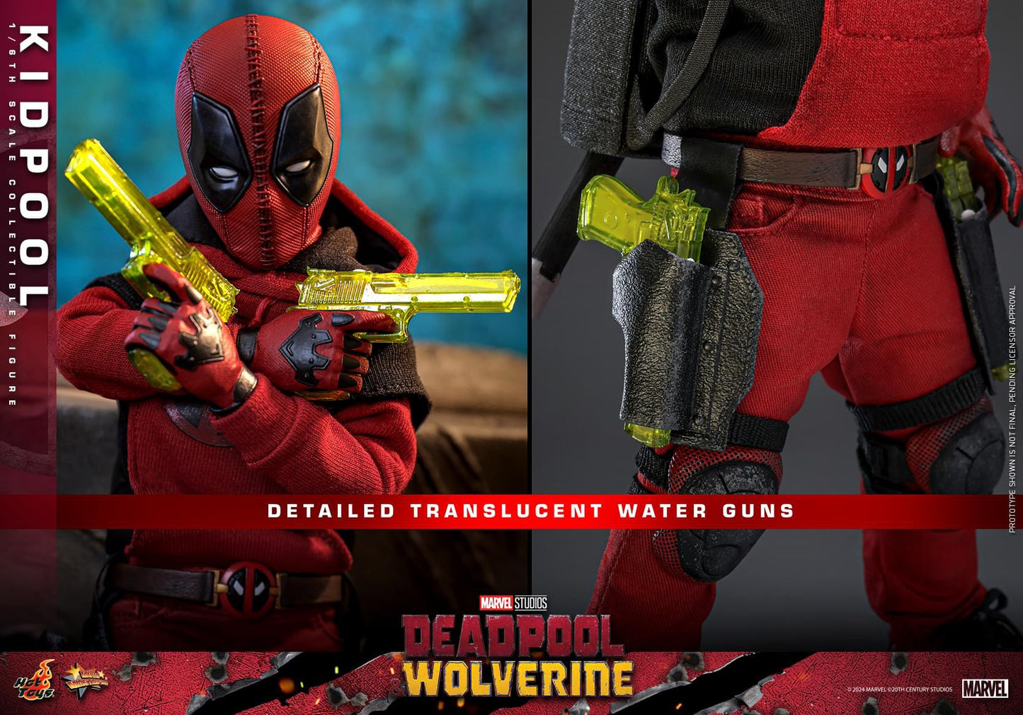 Preventa Figura Kidpool - Deadpool & Wolverine marca Hot Toys MMS763 escala 1/6