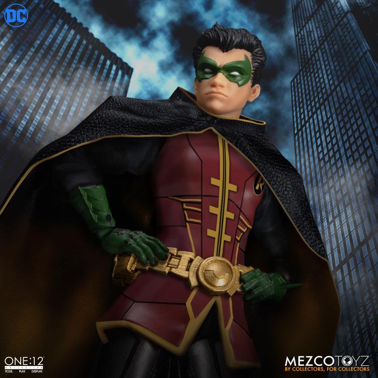 Pedido Figura Robin - DC Comics One:12 Collective marca Mezco Toyz 76604 escala pequeña 1/12