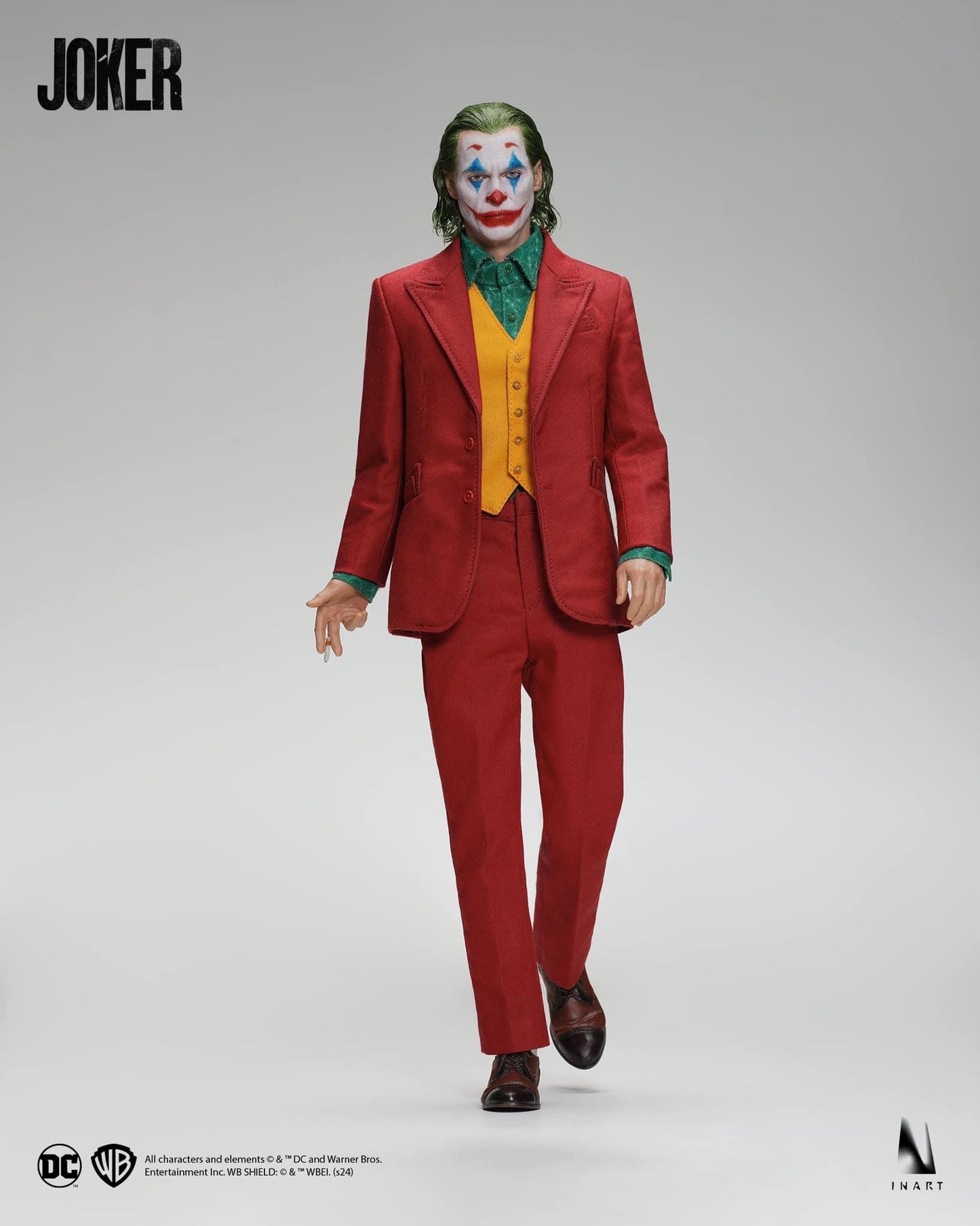 Preventa Set de Figuras Joker 2019 (Deluxe Edition) (Cabello enraizado) (2 figuras) marca Inart escala 1/6