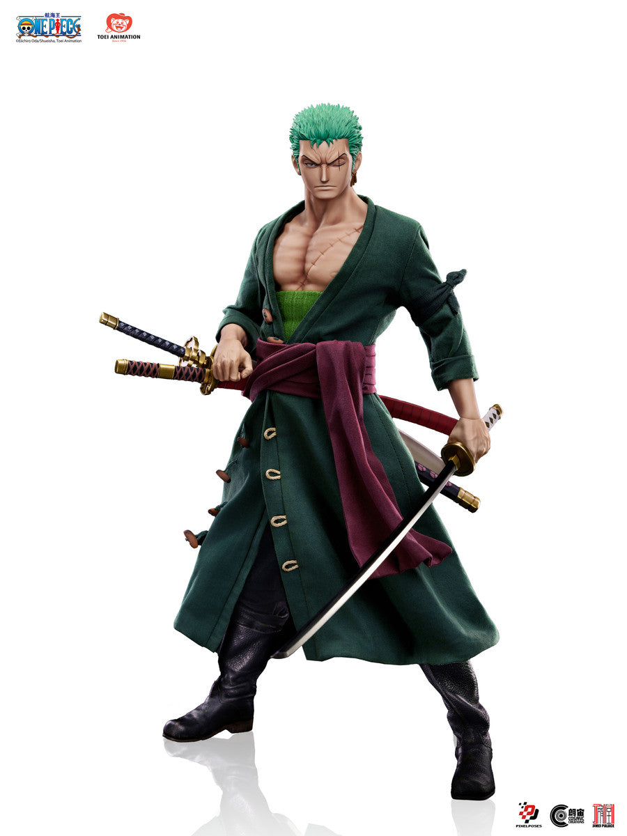 Preventa Figura ZORO (Deluxe Version) - One Piece marca Pixel Poses PP-200595 escala 1/6