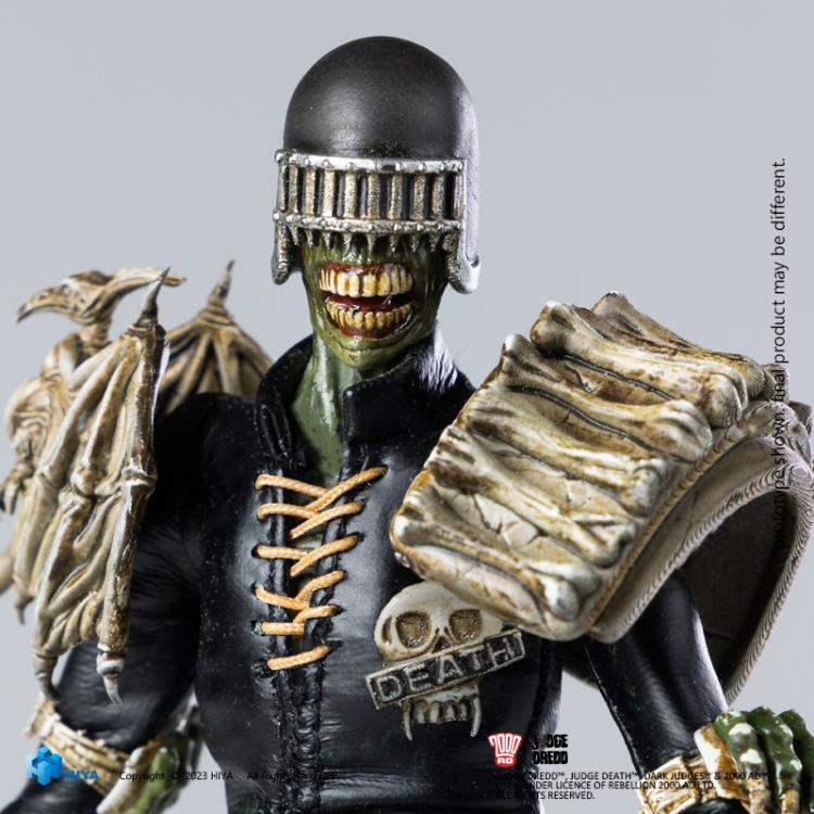 Preventa Figura Judge Death - 2000 AD Exquisite Super Series marca HIYA ESJ0054 escala 1/12