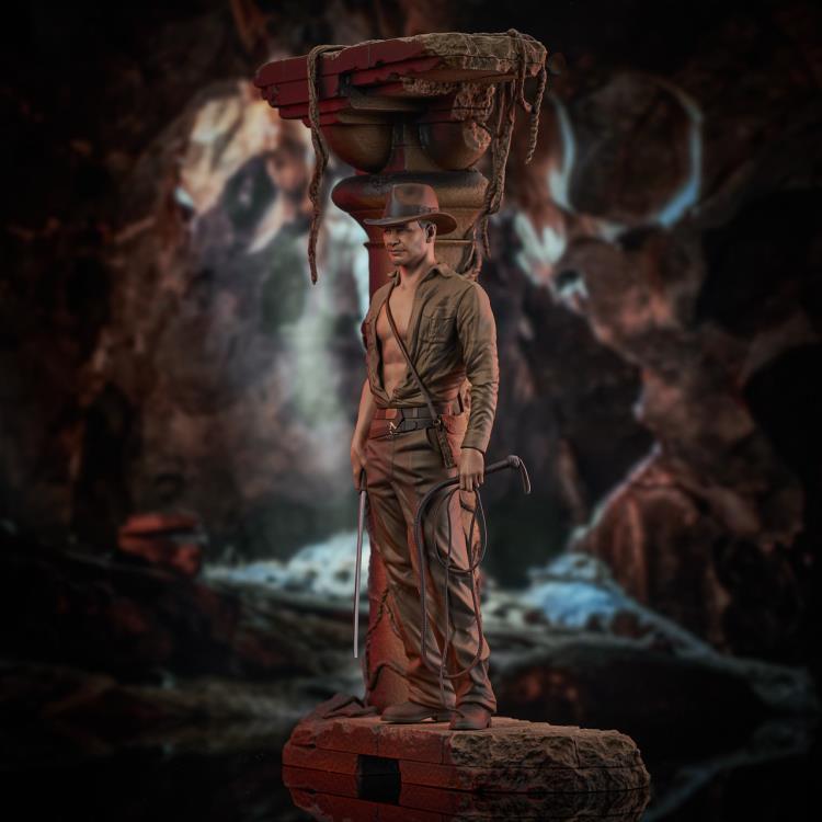 Preventa Estatua Indiana Jones (Edición limitada) (Resina) - Indiana Jones and the Temple of Doom - Premier Collection marca Diamond Select Toys escala 1/7
