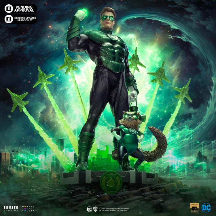 Preventa Estatua Green Lantern Unleashed (Deluxe) (Limited Edition) - DC Comics marca Iron Studios escala de arte 1/10