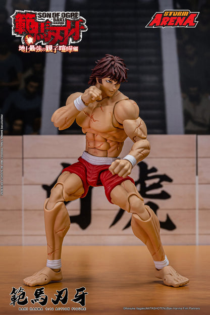 Preventa Figura Baki Hanma (Storm Arena) - Baki Hanma: Son of Ogre marca Storm Collectibles BHSA01 escala pequeña 1/12