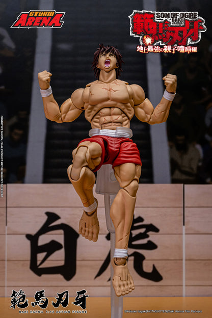 Preventa Figura Baki Hanma (Storm Arena) - Baki Hanma: Son of Ogre marca Storm Collectibles BHSA01 escala pequeña 1/12