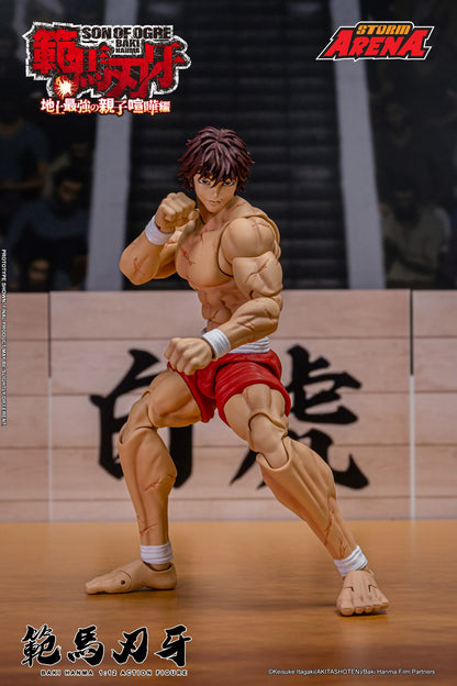 Preventa Figura Baki Hanma (Storm Arena) - Baki Hanma: Son of Ogre marca Storm Collectibles BHSA01 escala pequeña 1/12