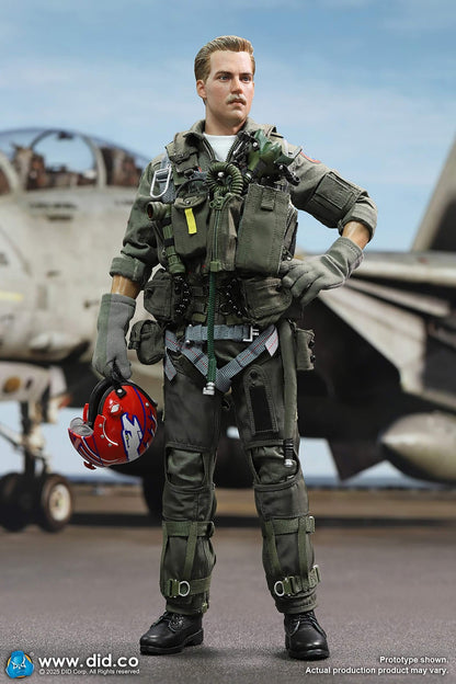 Preventa Figura Tom & Nick (1 cuerpo 2 cabezas) - US Navy Fighter F-14 Pilot marca DID MA80182 escala 1/6