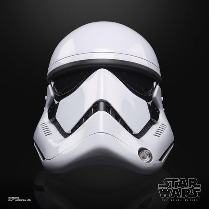 Pedido Casco Electrónico First Order Stormtrooper (con cambiador de voz) - Star Wars: The Black Series marca Hasbro escala real 1/1