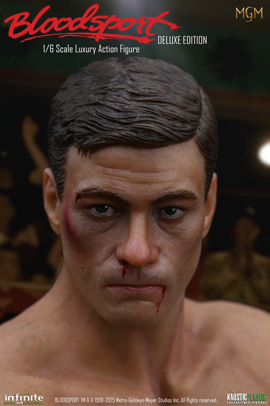 Septimo pago Figura Frank Dux (Deluxe Edition) - Bloodsport marca Kaustic Plastik escala 1/6