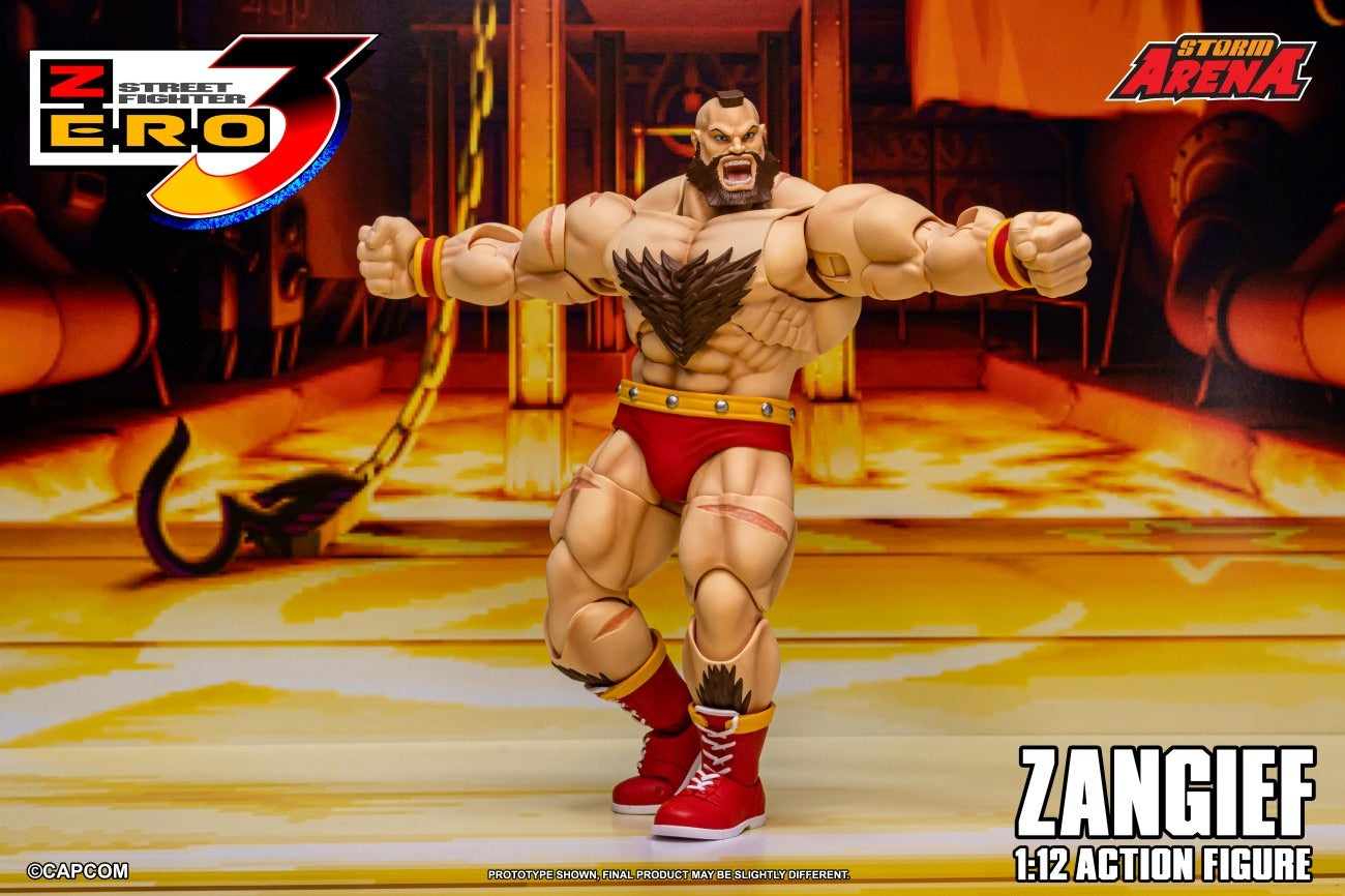 Preventa Figura ZANGIEF (Storm Arena) - Street Fighter Alpha 3 marca Storm Collectibles SFSA08 escala 1/12