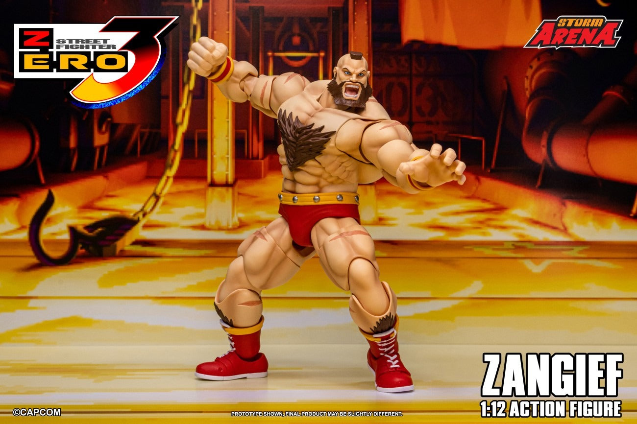 Preventa Figura ZANGIEF (Storm Arena) - Street Fighter Alpha 3 marca Storm Collectibles SFSA08 escala 1/12