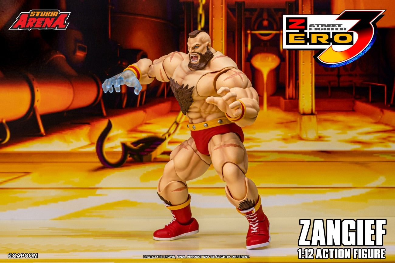 Preventa Figura ZANGIEF (Storm Arena) - Street Fighter Alpha 3 marca Storm Collectibles SFSA08 escala 1/12