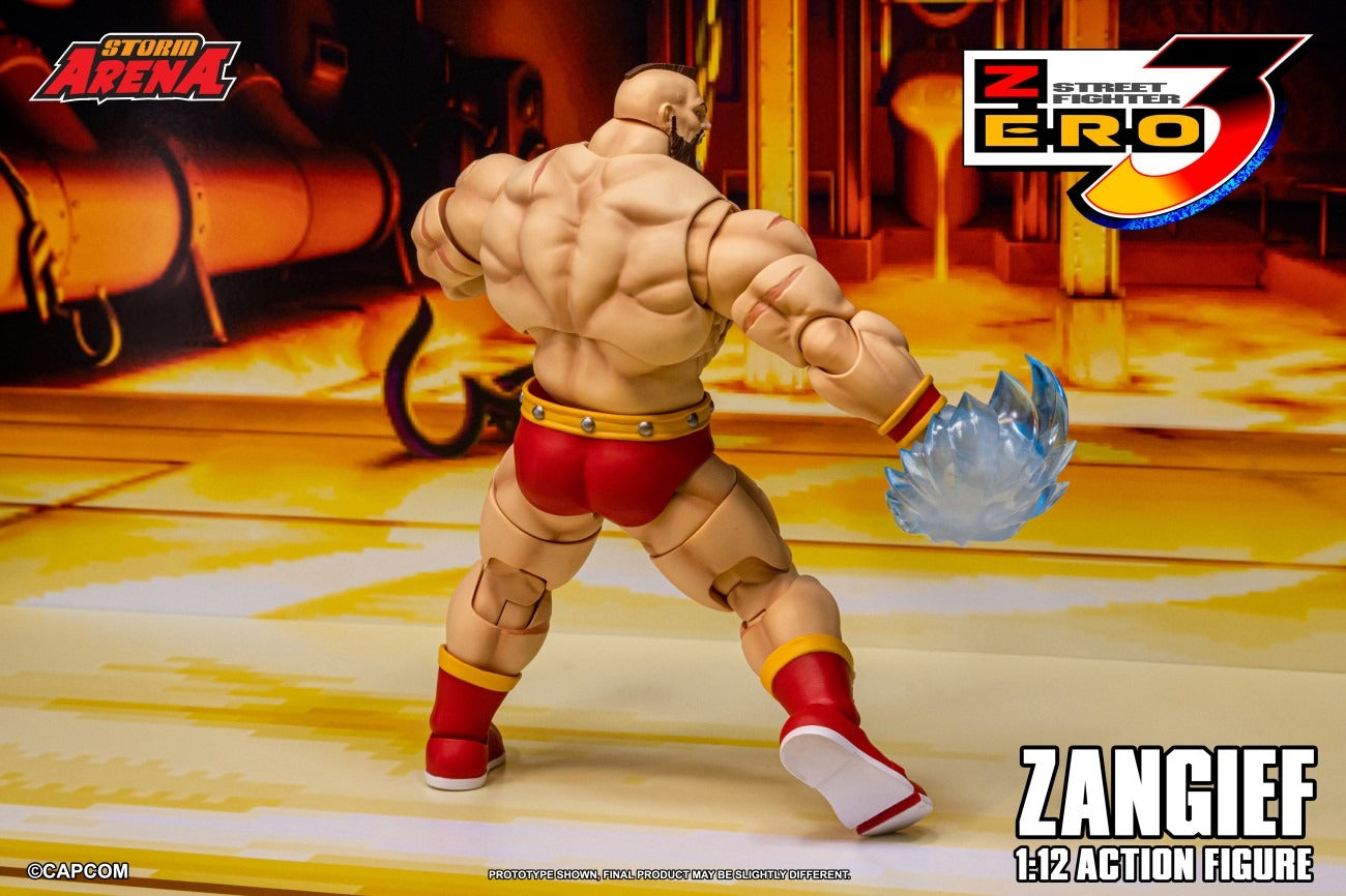 Preventa Figura ZANGIEF (Storm Arena) - Street Fighter Alpha 3 marca Storm Collectibles SFSA08 escala 1/12
