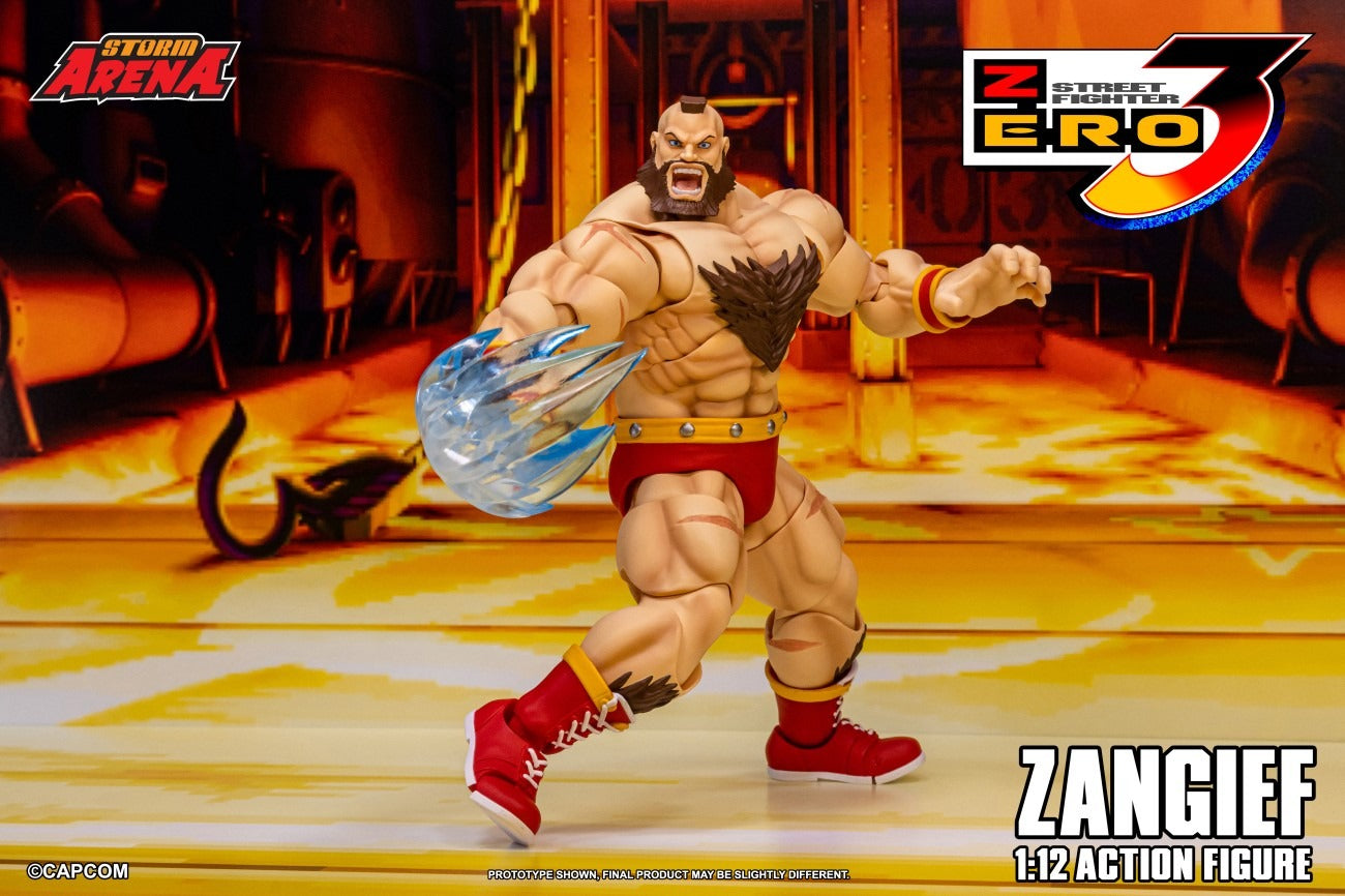 Preventa Figura ZANGIEF (Storm Arena) - Street Fighter Alpha 3 marca Storm Collectibles SFSA08 escala 1/12
