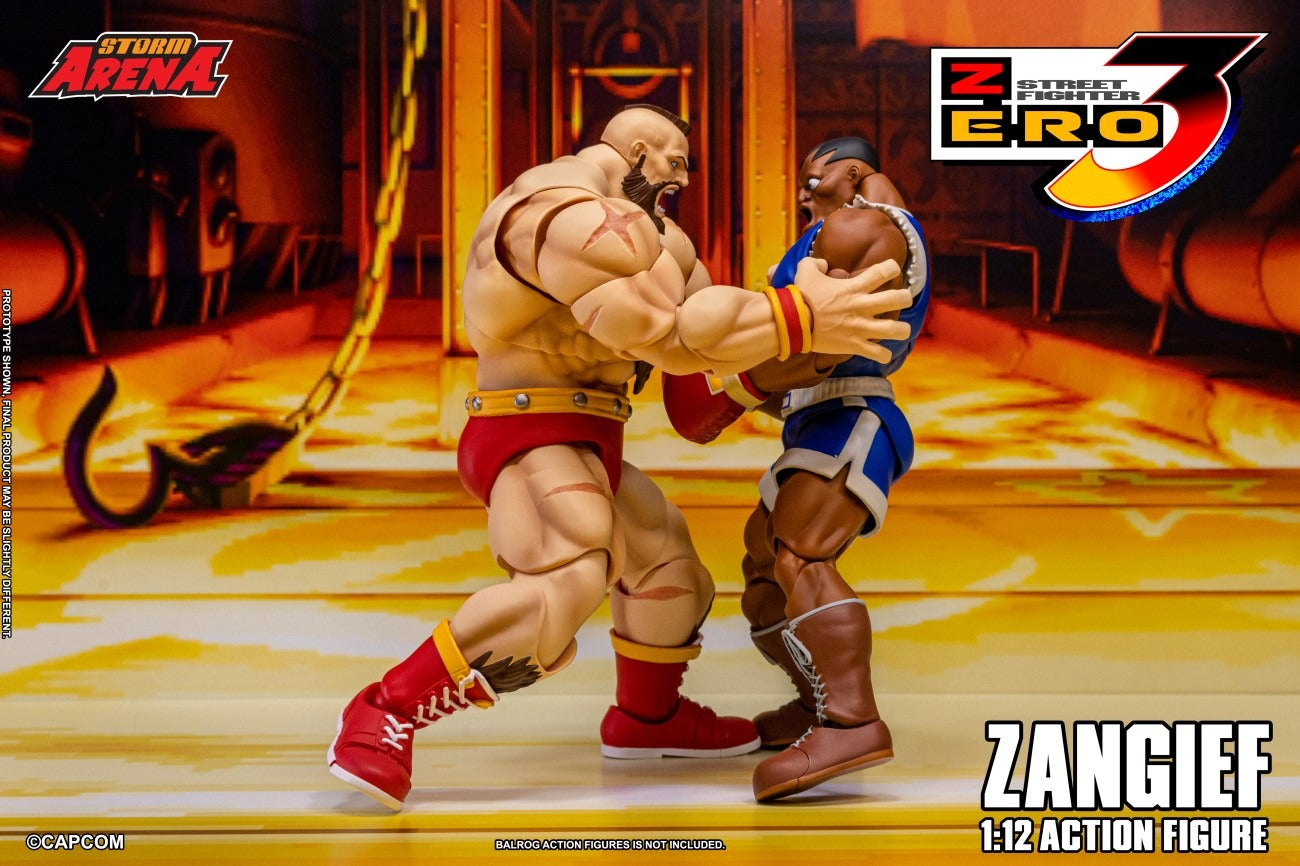 Preventa Figura ZANGIEF (Storm Arena) - Street Fighter Alpha 3 marca Storm Collectibles SFSA08 escala 1/12