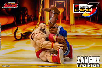 Preventa Figura ZANGIEF (Storm Arena) - Street Fighter Alpha 3 marca Storm Collectibles SFSA08 escala 1/12
