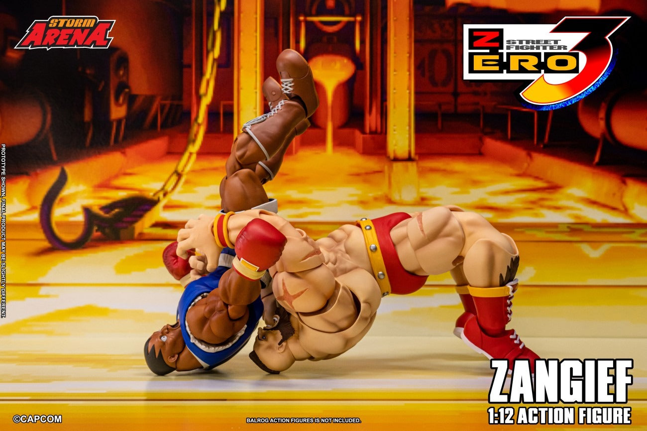 Preventa Figura ZANGIEF (Storm Arena) - Street Fighter Alpha 3 marca Storm Collectibles SFSA08 escala 1/12