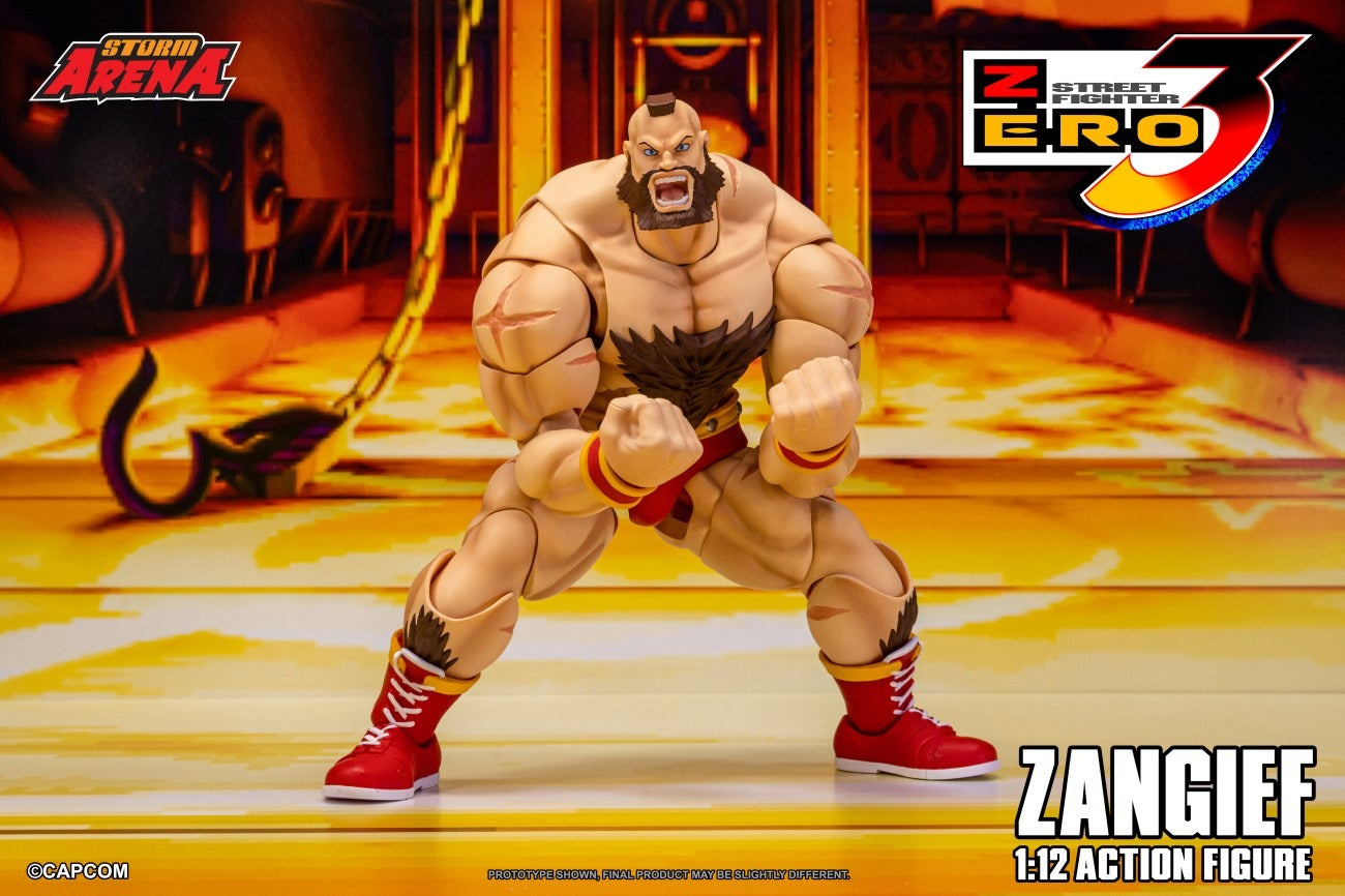 Preventa Figura ZANGIEF (Storm Arena) - Street Fighter Alpha 3 marca Storm Collectibles SFSA08 escala 1/12