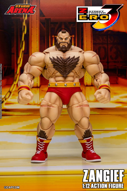 Preventa Figura ZANGIEF (Storm Arena) - Street Fighter Alpha 3 marca Storm Collectibles SFSA08 escala 1/12