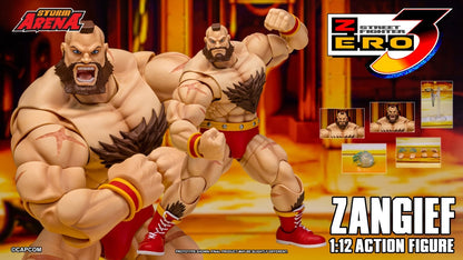 Preventa Figura ZANGIEF (Storm Arena) - Street Fighter Alpha 3 marca Storm Collectibles SFSA08 escala 1/12