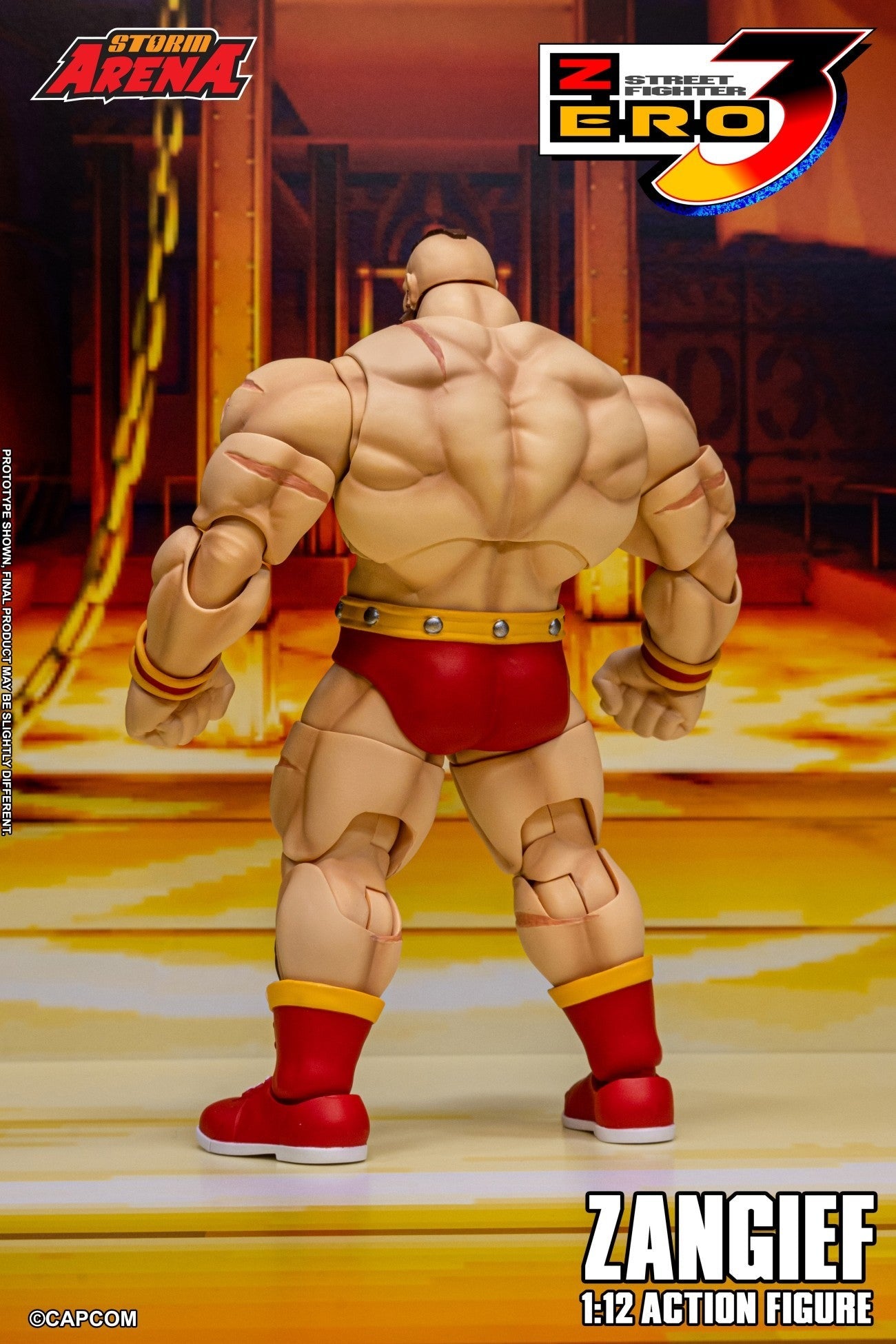 Preventa Figura ZANGIEF (Storm Arena) - Street Fighter Alpha 3 marca Storm Collectibles SFSA08 escala 1/12
