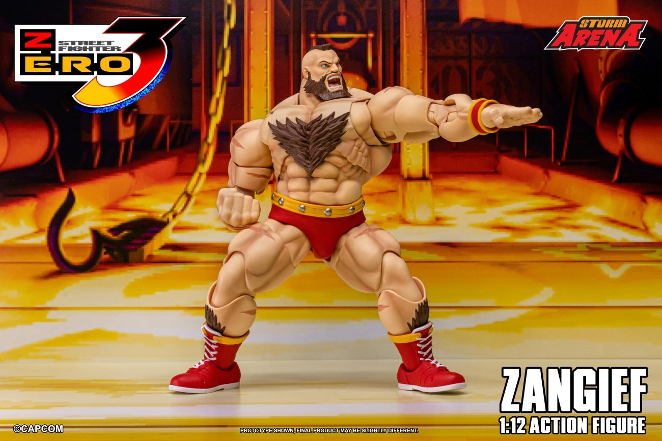 Preventa Figura ZANGIEF (Storm Arena) - Street Fighter Alpha 3 marca Storm Collectibles SFSA08 escala 1/12