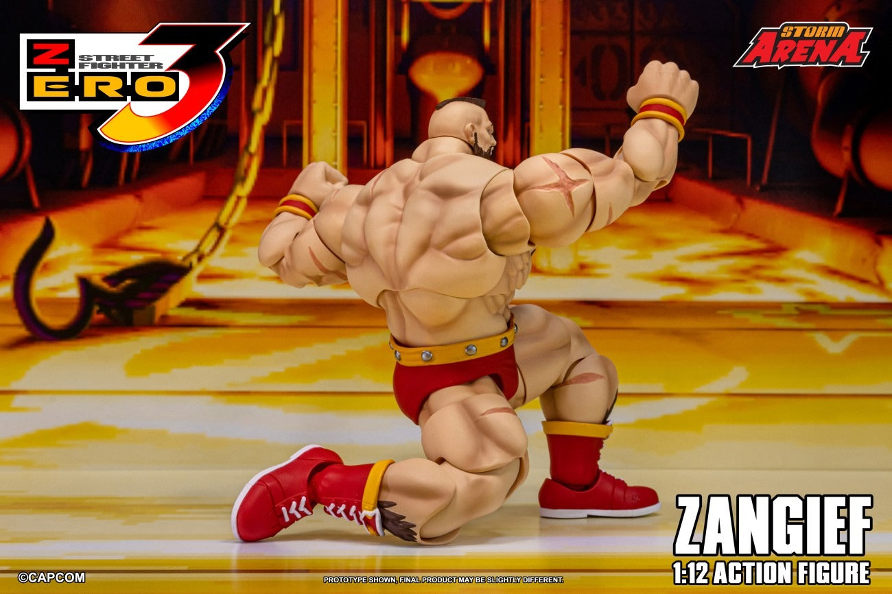 Preventa Figura ZANGIEF (Storm Arena) - Street Fighter Alpha 3 marca Storm Collectibles SFSA08 escala 1/12