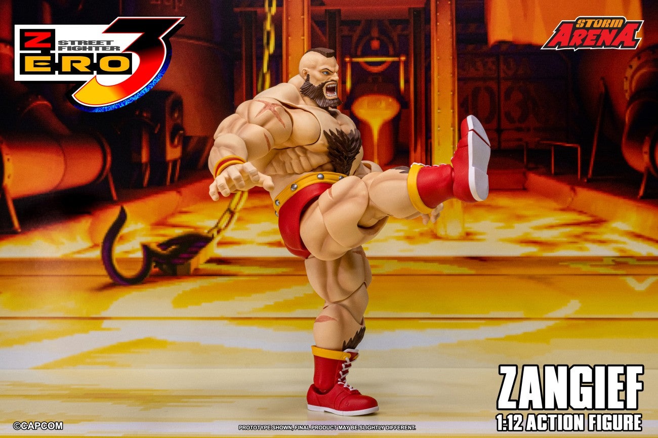 Preventa Figura ZANGIEF (Storm Arena) - Street Fighter Alpha 3 marca Storm Collectibles SFSA08 escala 1/12