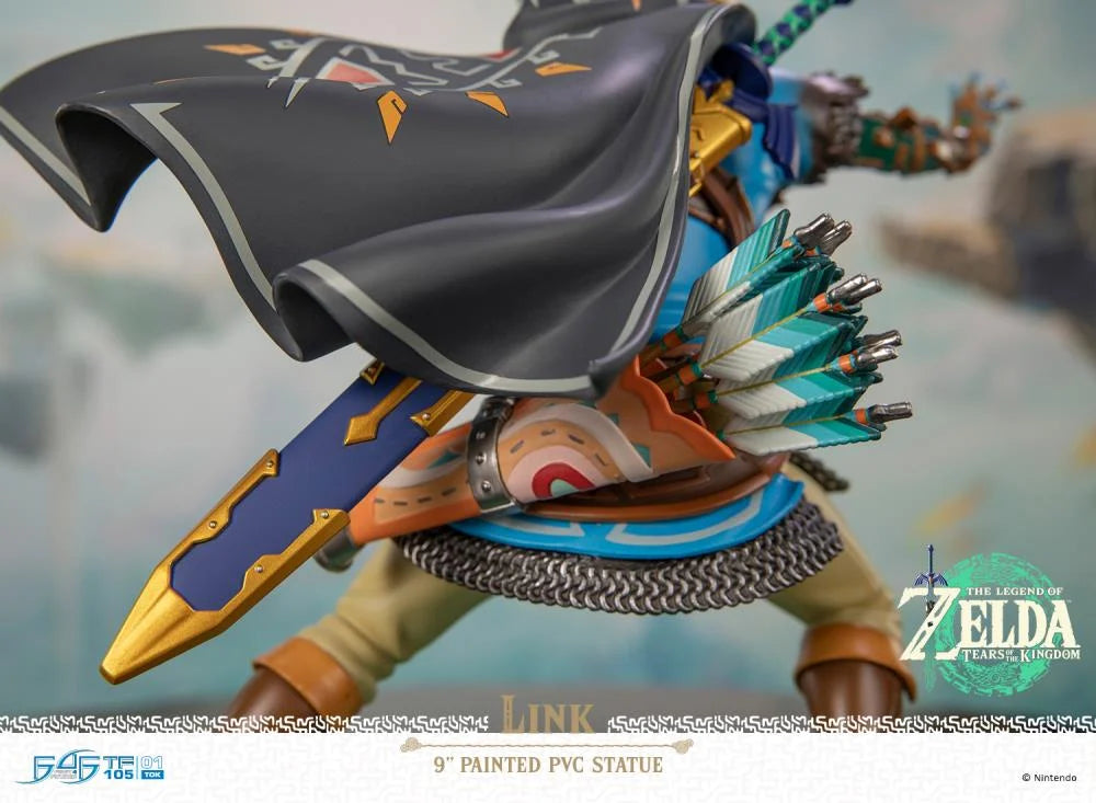 Pedido Estatua LINK - The Legend of Zelda: Tears of the Kingdom marca First 4 Figures (23 cm)