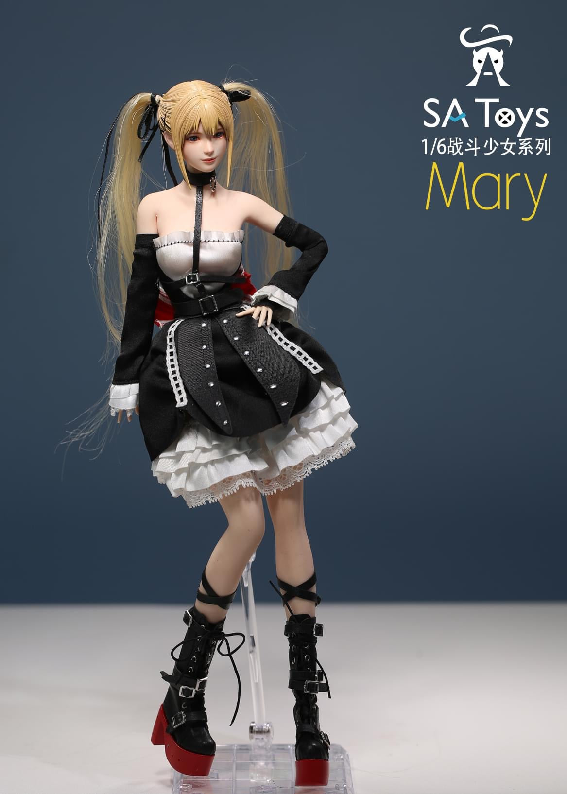 Preventa Figura Combat Girl Mary marca SA Toys M001 escala 1/6