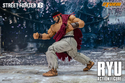 Preventa Figura RYU - Street Fighter 6 marca Storm Collectibles escala pequeña 1/12