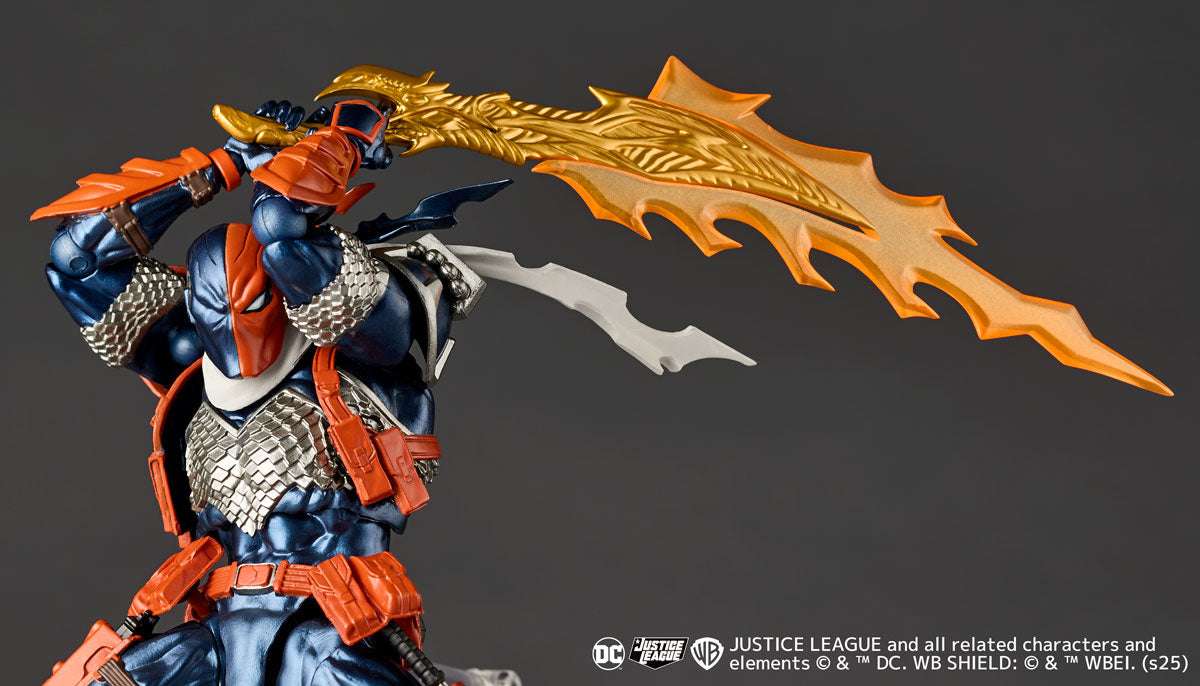 Pedido Figura Deathstroke (Versión 1.5) - DC Comics - Amazing Yamaguchi Revoltech marca Kaiyodo NR059 escala 1/12